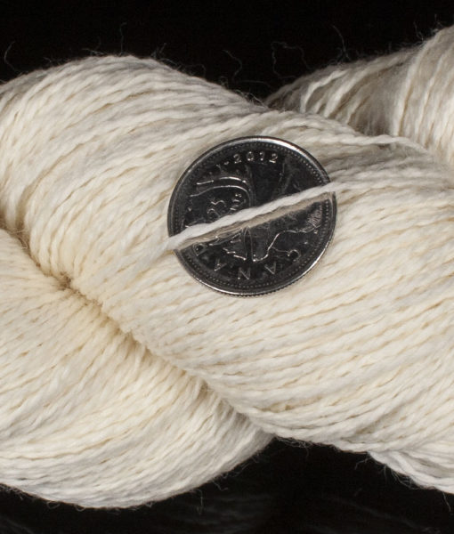 Bare yarn - Fingering - Eco processed organic - 401 - Artigina