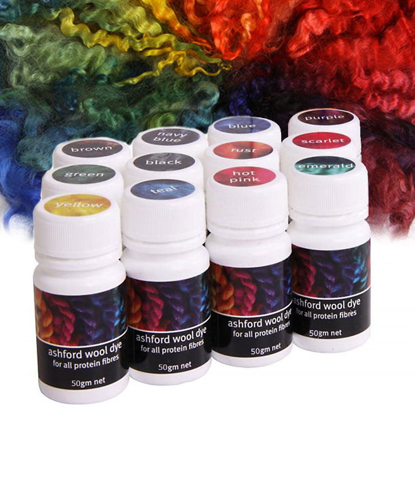 Ashford Wool Dyes 50g (1 1/3 oz) Artigina (English)
