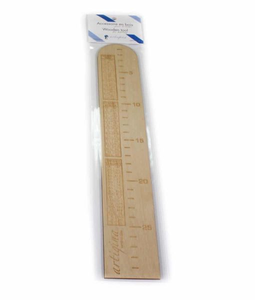 Wooden sock ruler Artigina