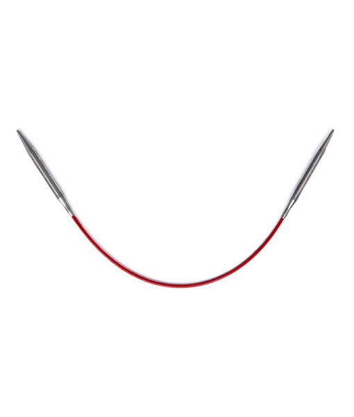 Mini Circular Needles Red Steel by ChiaoGoouilles circulaires SS Red ChiaoGoo - Artigina