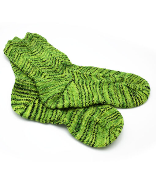 Exemple: Bare yarn superwash merino, nylon zebra (sock)