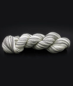 Bare yarn - Fingering - Superwash Merino, Nylon Zebra