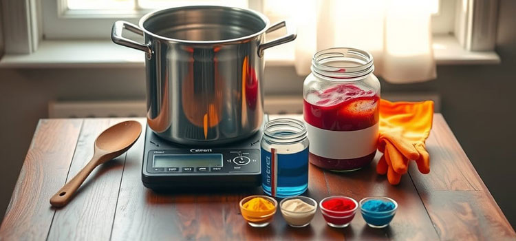 Essential tools for fiber dyeing