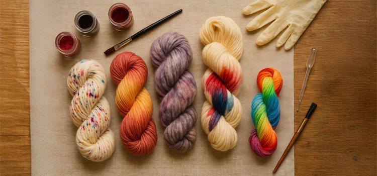 Fiber dyeing techniques