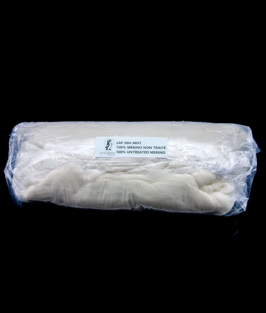 Spinning fiber (Top) - Untreated Merino