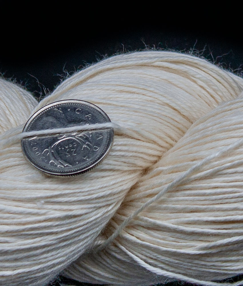 Bare Yarn - Fingering - Cotton / Mulberry Silk