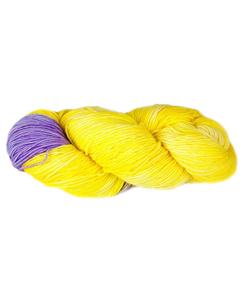 Laine teinte à la main Fingering - Petite pensée - Artigina