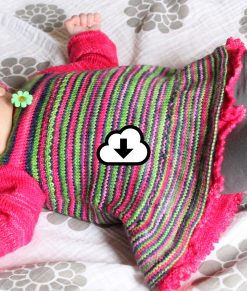 Patron de tricot Annabelle - Robe de bébé - À la maille suivante