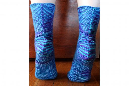 Patron de tricot - Bas Celestial socks - À la maille suivante (02)