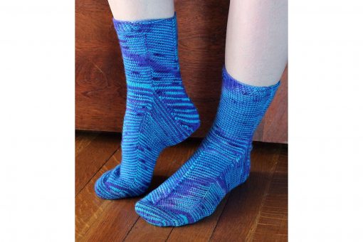 Patron de tricot - Bas Celestial socks - À la maille suivante (03)