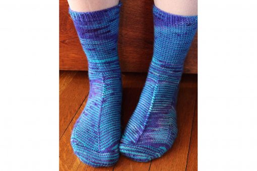 Patron de tricot - Bas Celestial socks - À la maille suivante (05)