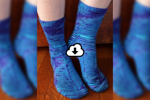 Patron de tricot - Bas Celestial socks - À la maille suivante