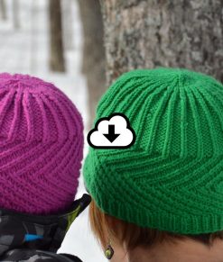 Patron de tricot - Tuque Balise - À la maille suivante