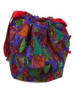 Sac à tricot avec pochette de rangement - Tatous - Artigina