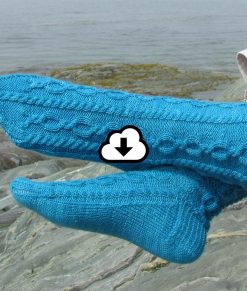 Patron de tricot - Bas du fleuve de l'Univers d'une tricoteuse - Isabelle Allard - Artigina