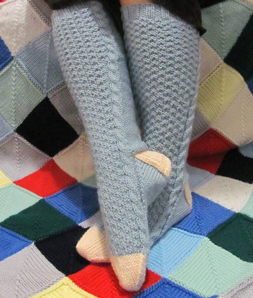 Patron de tricot - Bas frimas - L'univers d'une tricoteuse