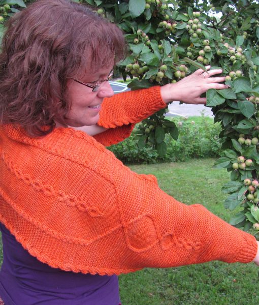 Patron de tricot - Liseuse d'automne - L'univers d'une tricoteuse