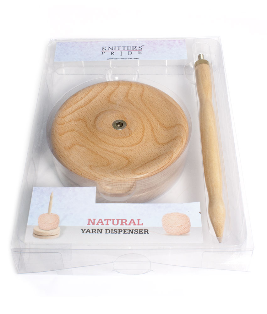 Pelote Crochet Porte-pelote En Bois Magnétique - Dévidoir Laine Rotatif - Pour Tricot/crochet - 27,5x17,5cm Crochet Laine