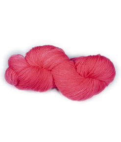 Laine teinte à la main fingering - Rose vif (Hot Pink) - Artigina