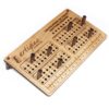 Calculateur de tricot en bois véritable Artigina