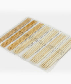 Ensemble d'aiguilles double pointes Bamboo Knitter's Pride