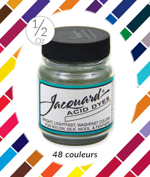 Teintures à l'acide Jacquard - 1/2 Oz (14 g)