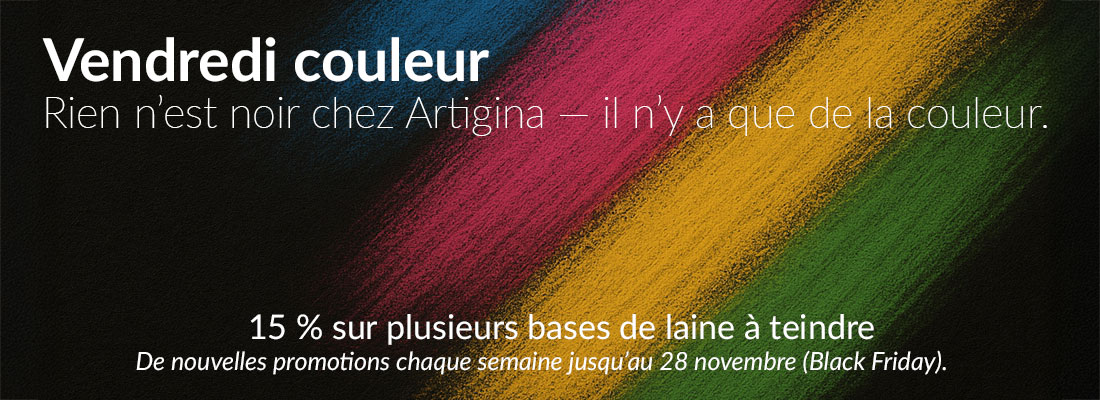 Header mobile - Vendredi couleur novembre 2025 - Artigina
